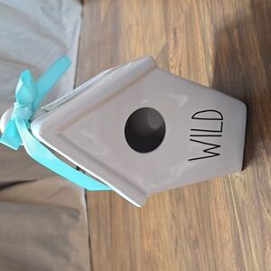 Rae Dunn Artisan Collection by Magenta WILD Birdhouse Ceramic
